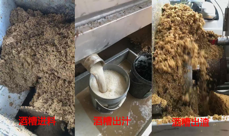 酒糟压榨机酒糟脱水机 图(图1)
